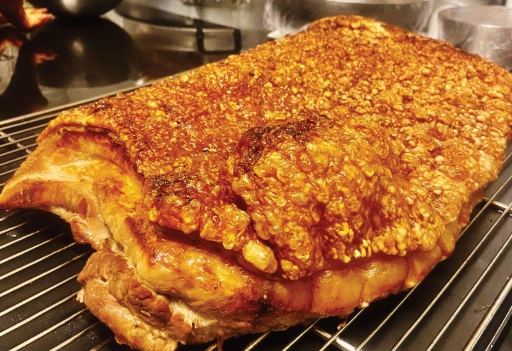 Roasted pork